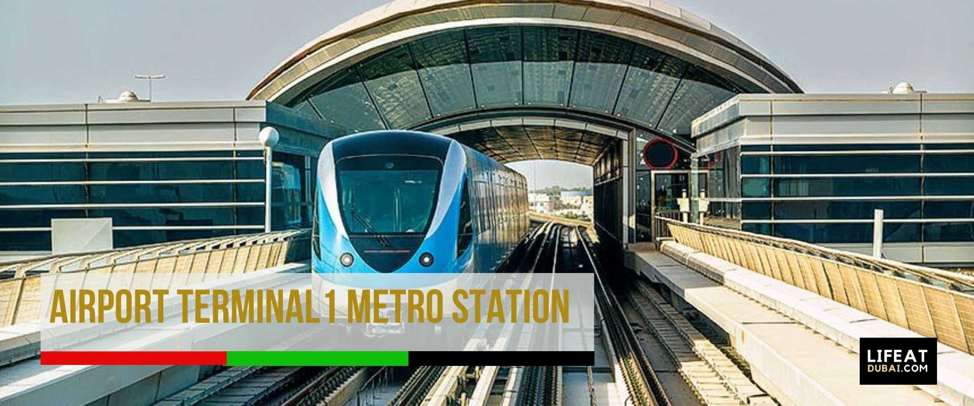Airport Terminal 1 Metro Station Red Line Lifeatdubai Airport Terminal 1 Metro Station Red Line Lifeatdubai