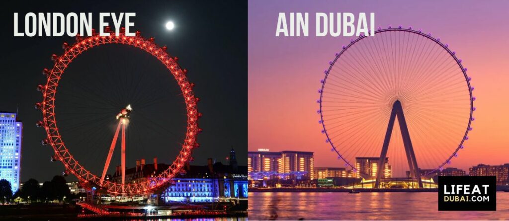 London-eye-and-Ain-Dubai