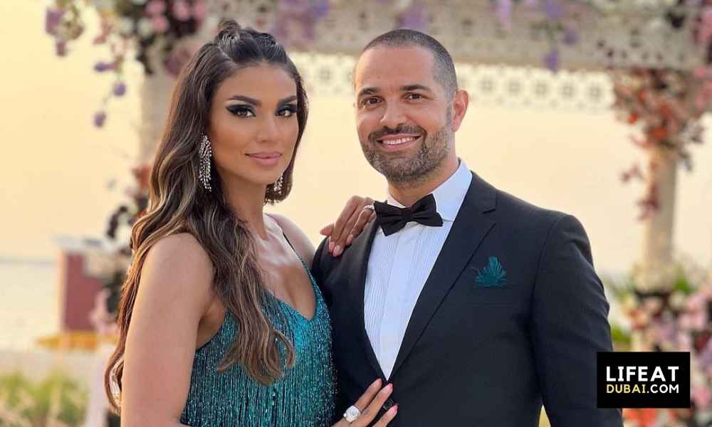 Zeina Khoury with her husband Hanna Azzi