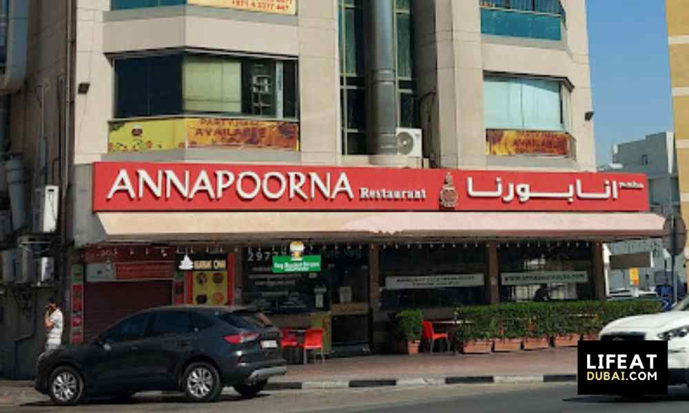 Annapoorna Restaurant One of Best Indian Restaurants in Deira Dubai