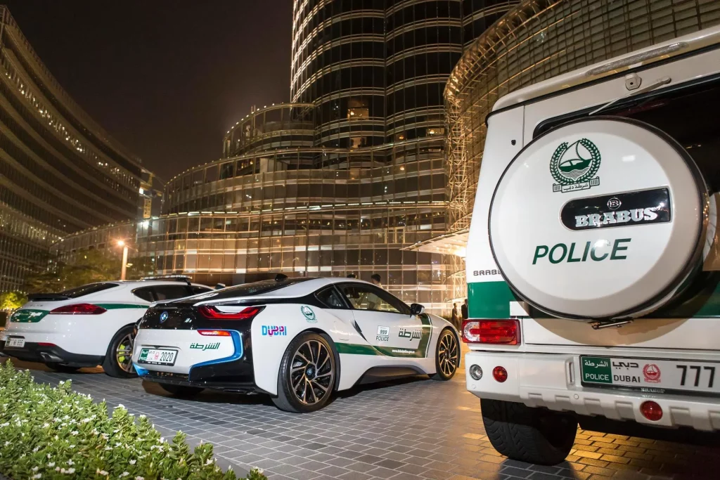 Dubai Police Super cars