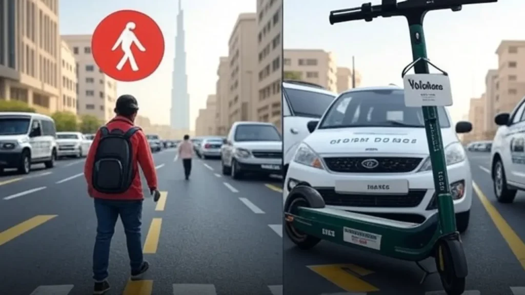 Dubai Police crack down 28,027 jaywalking fines, 15,029 scooters seized