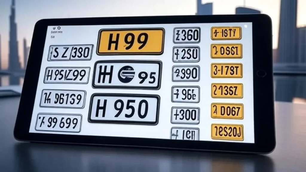 RTA’s 80th Online Auction Offers Rare Dubai Car Plate Numbers Starting August 11