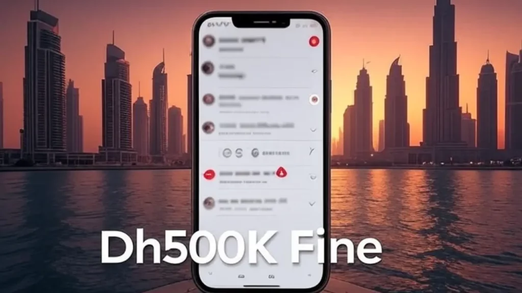 UAE Warns Even Social Media Comments Can Lead to Dh500K Fines