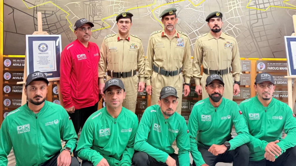 Dubai Police Sets Two Guinness World Records at Dubai Marathon 2026